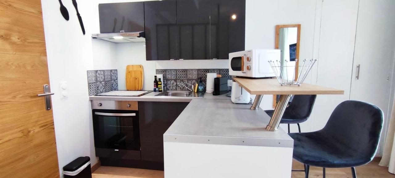 Appartement Studio Cosy Renove-2 Pers-quartier Halles-bureau