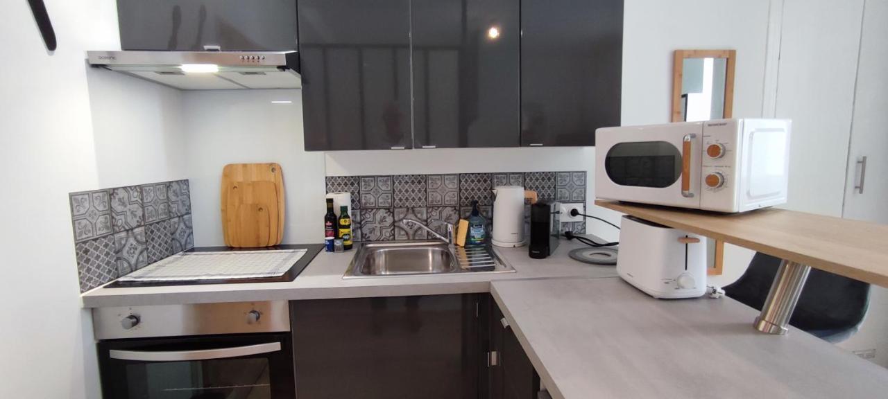 Studio Cosy Renove-2 Pers-quartier Halles-bureau *
